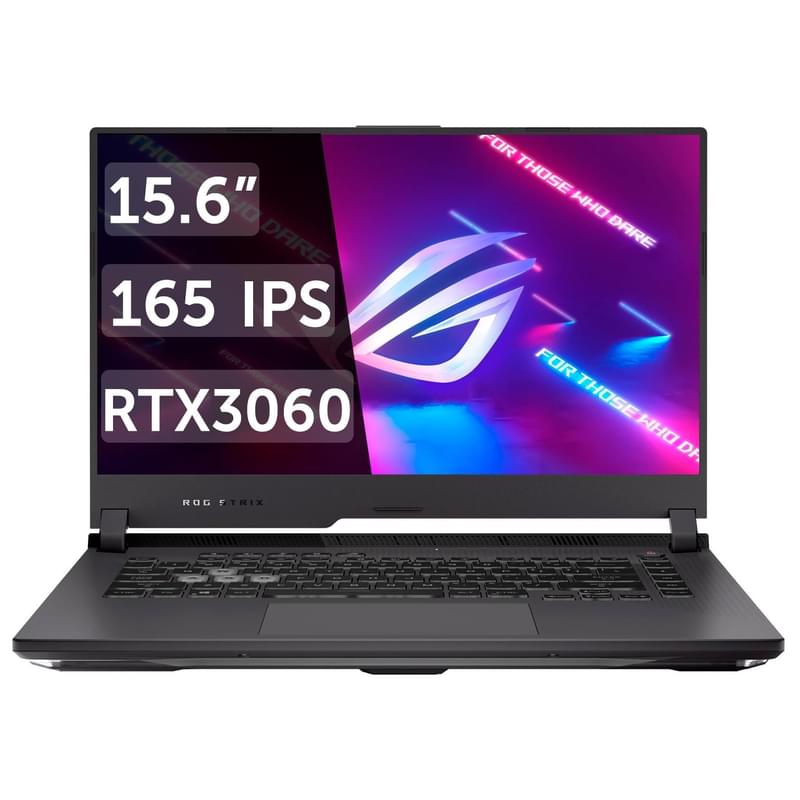 Игровой ноутбук Asus ROG Strix G15 Ryzen 7 6800H / 16ГБ / 512SSD / RTX3060 6ГБ / 15.6 / DOS / (G513RM-HQ171) - фото #0, Technodom.kz