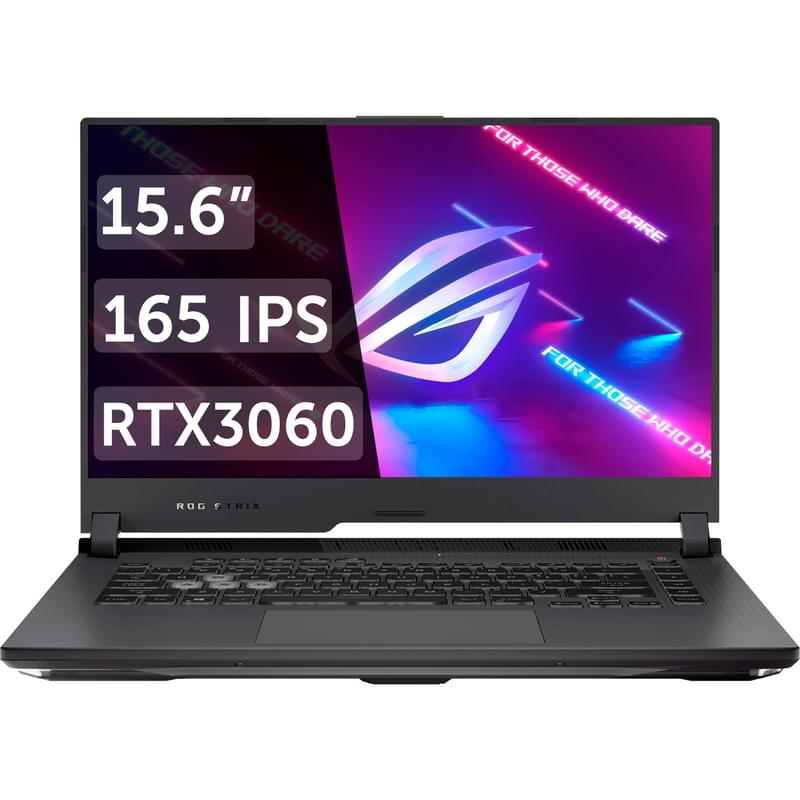 Игровой ноутбук Asus ROG Strix G15 Ryzen 7 6800H / 16ГБ / 1000SSD / RTX3060 6ГБ / 15.6 / DOS / (G513RM-HQ209) - фото #0, Technodom.kz