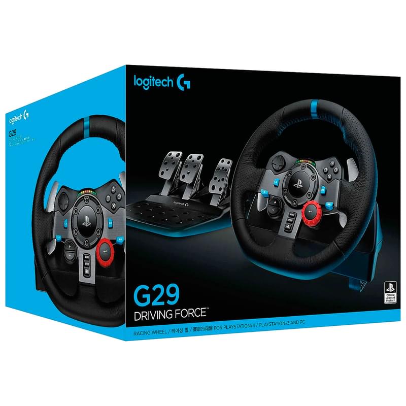 Игровой руль PC/PS4 Logitech G29 Driving Force - фото #5, Technodom.kz