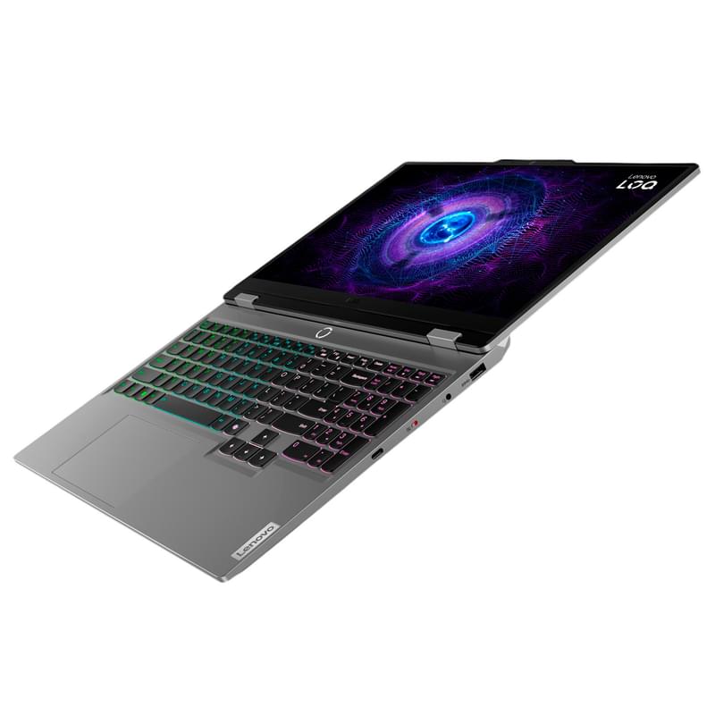 Игровой ноутбук Lenovo LOQ 15IAX9 / Ci5 12450HX / 16GB/ SSD512GB / RTX4050 GDDR6 / DOS / 15.6 / (83GS00EPRK) - фото #5, Technodom.kz