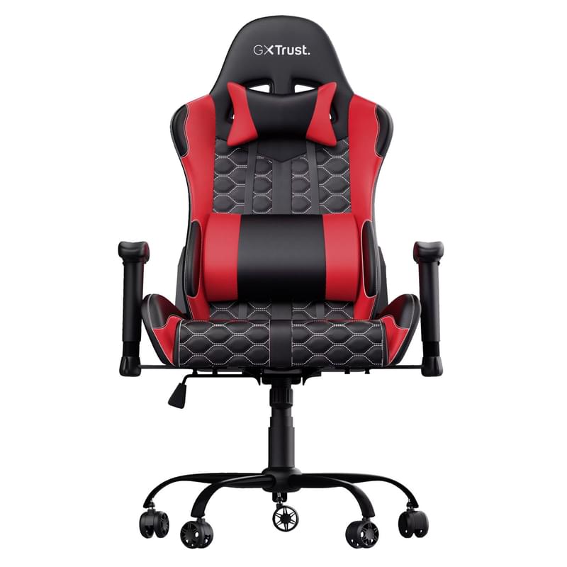 Игровое компьютерное кресло Trust GXT 708R Resto, Red (24217) - фото #0, Technodom.kz