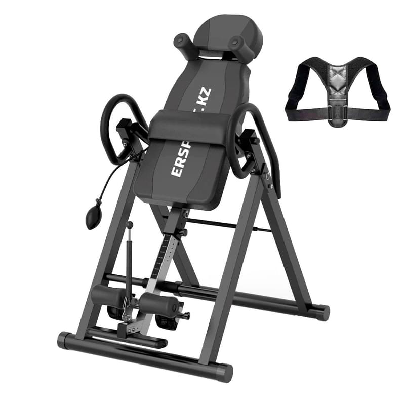 ERSPORT Inversion Table Elite 3-уі 1-де инверсиялық үстелі, қара - фото #2, Technodom.kz