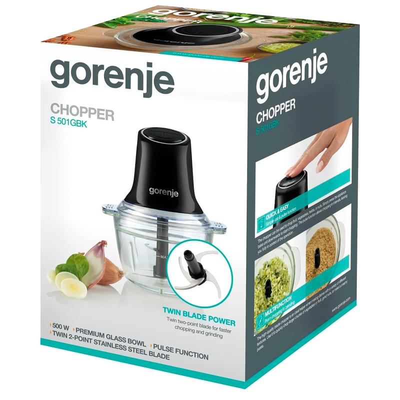 Измельчитель Gorenje S-501GBK - фото #3, Technodom.kz