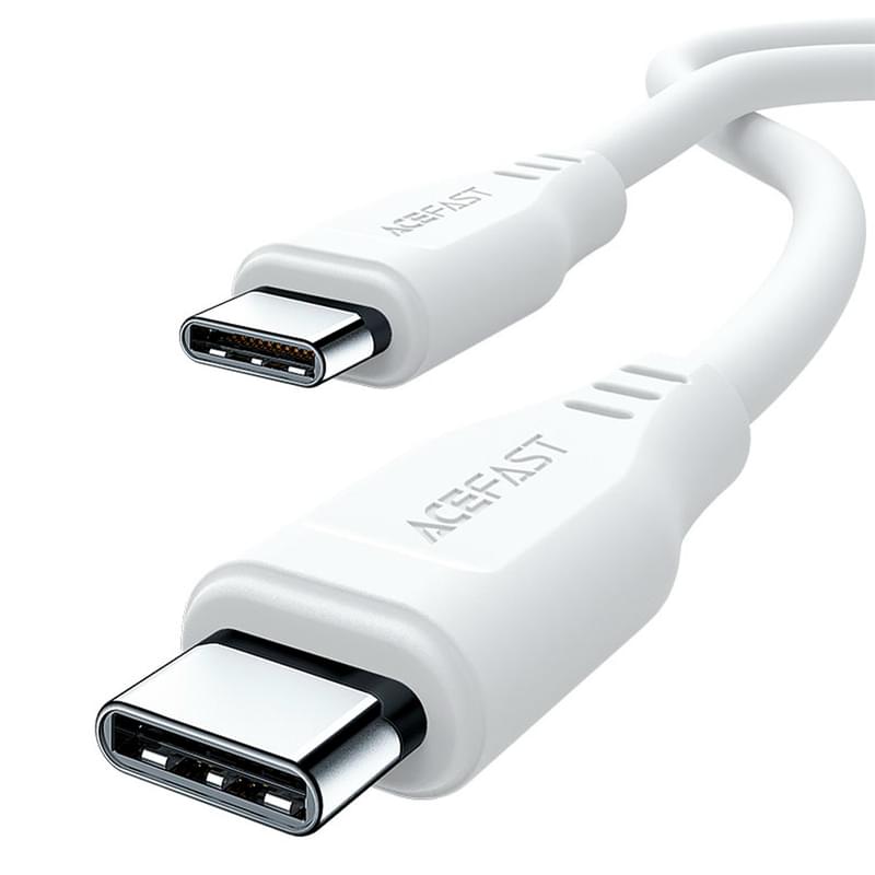 Кабель ACEFAST, TPE USB-C-USB-C, white (C3-03wt - ACEFAST) - фото #0, Technodom.kz