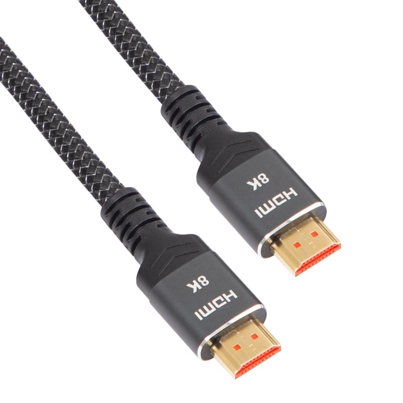 Кабель HDMI-HDMI NEO 1,8м 2.1 Plug 8K Black (HHCL-MC18M21VG) - фото #1, Technodom.kz