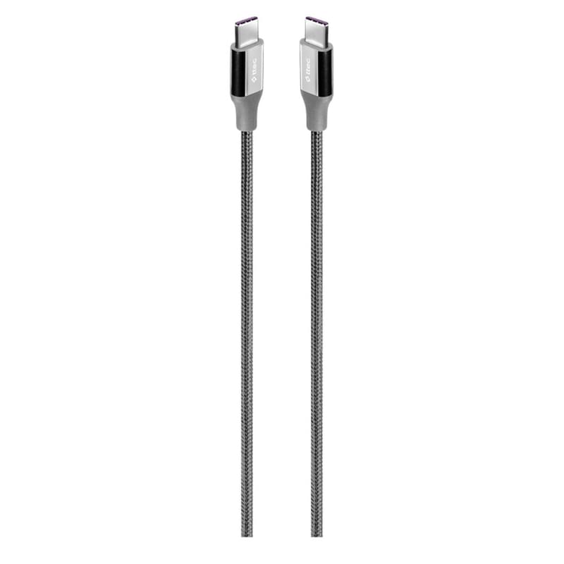 Кабель ttec AlumiCable 100W ,Type-C - Type-C ,fast Charge Cable, Space Grey,150cm  (2DK53UG) - фото #0, Technodom.kz