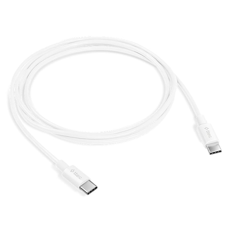 Ttec кабелі Type-C to Type-C, White (2DK36B) - фото #1, Technodom.kz