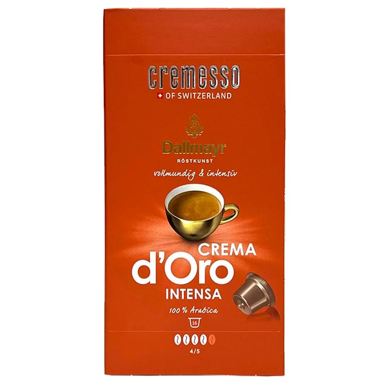 Капсулы кофейные Cremesso Dallmayr Crema d,Oro Intensa 16 шт - фото #1, Technodom.kz