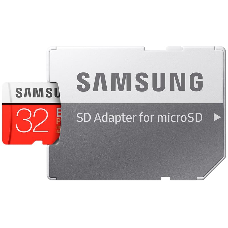 Карта памяти MicroSD 32GB Samsung Evo+, UHS-I 95MB/s, Class 10 + SD Adapter (MB-MC32GA/RU) - фото #3, Technodom.kz