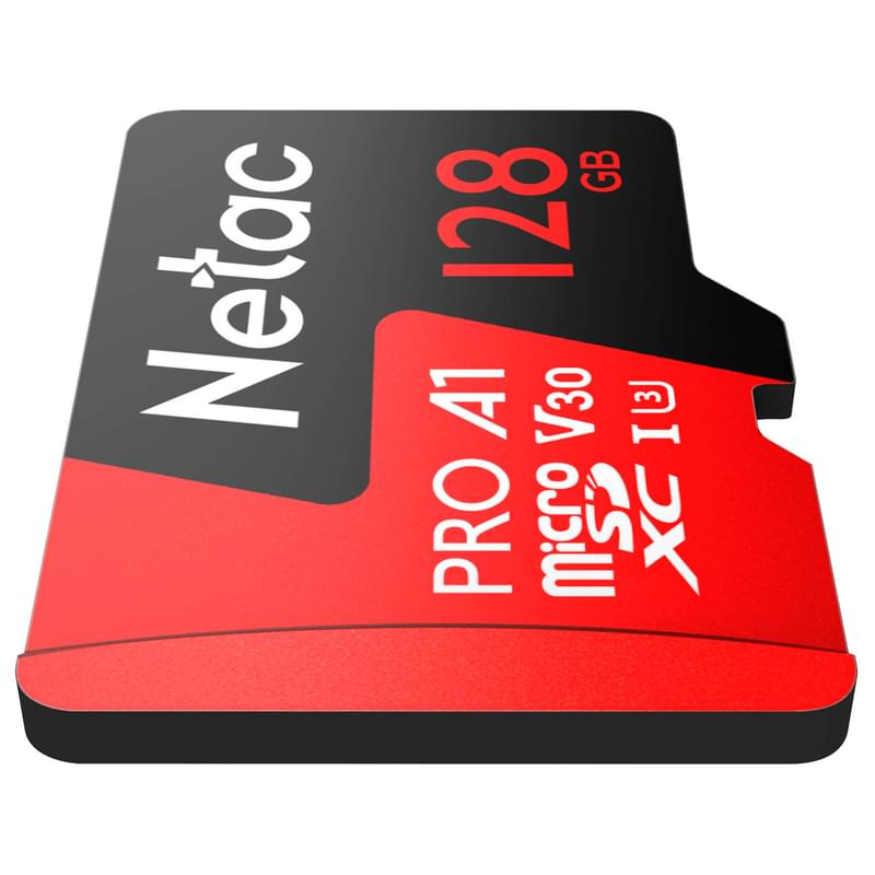 MicroSD 128GB Netac P500 Extreme Pro Жады картасы 100MB/s Class 10, + SD Adapter - фото #2, Technodom.kz