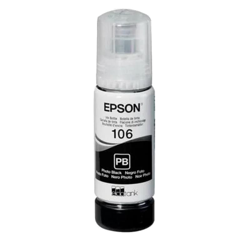 Epson Картриджі 106 EcoTank Black (L7160/7180 арналған) ҮСБЖ - фото #1, Technodom.kz