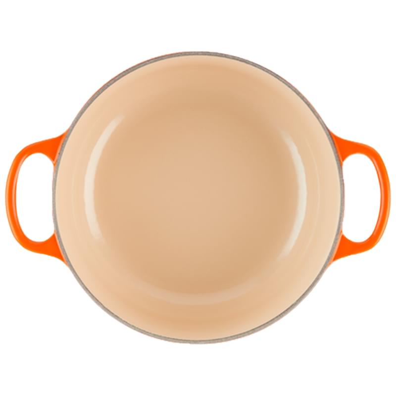 Кастрюля 24см чугун Оранжевая лава S LE CREUSET 21177240902430 - фото #4, Technodom.kz