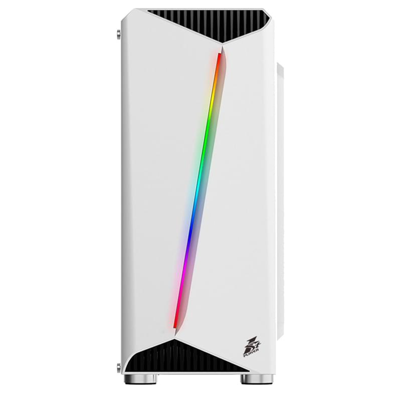 ПК корпус 1STPLAYER Rainbow R3 Midtower, window, White ATX (Rainbow R3 White) - фото #1, Technodom.kz