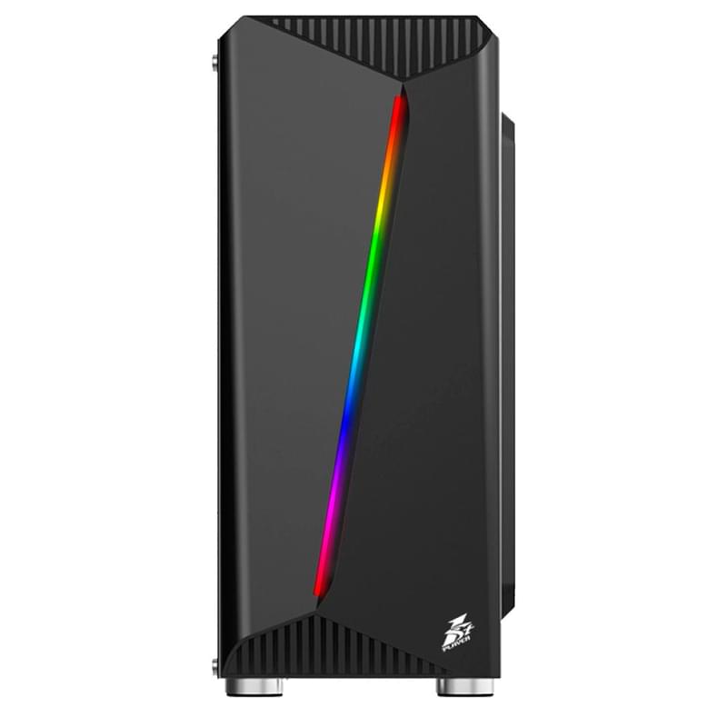 ПК корпус 1STPLAYER Rainbow R3 RGB MidTower, window, Black ATX (Rainbow R3 Black) - фото #1, Technodom.kz