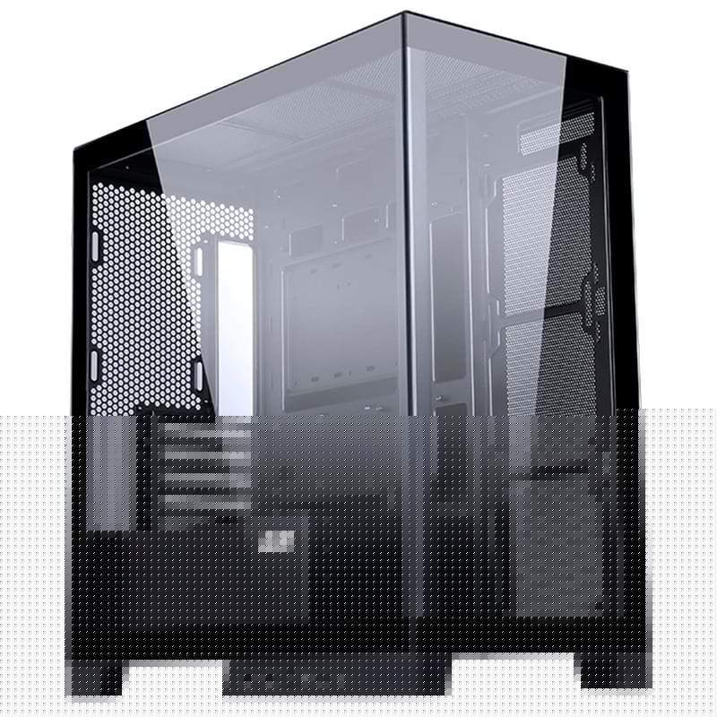 ПК корпус 2E FANTOM GK701B MiniTower, window, Black mATX (GK701B) - фото #1, Technodom.kz