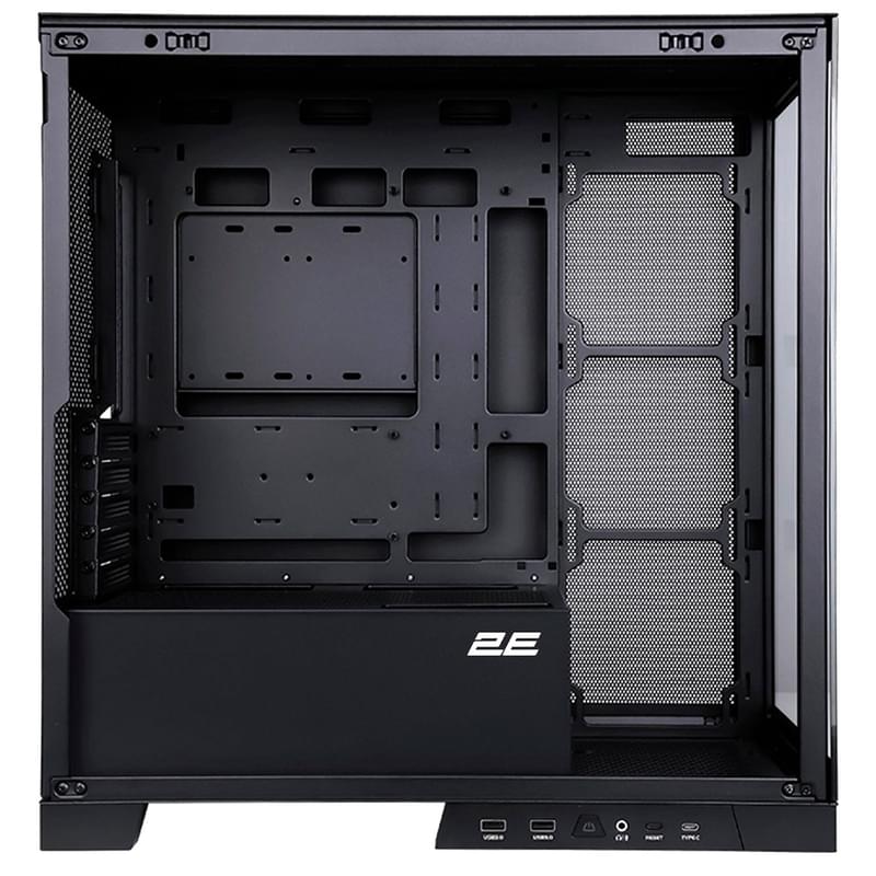 ПК корпус 2E FANTOM GK701B MiniTower, window, Black mATX (GK701B) - фото #10, Technodom.kz