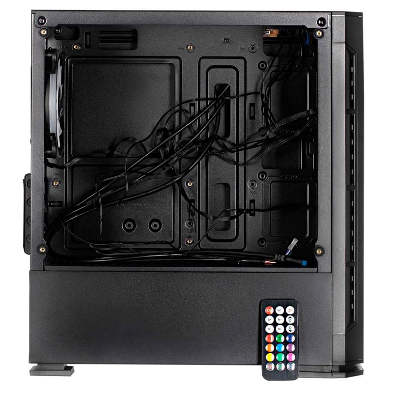 ПК корпус 2E Gaming CALLEO MiniTower, window, Black mATX (2E-GB700) - фото #7, Technodom.kz