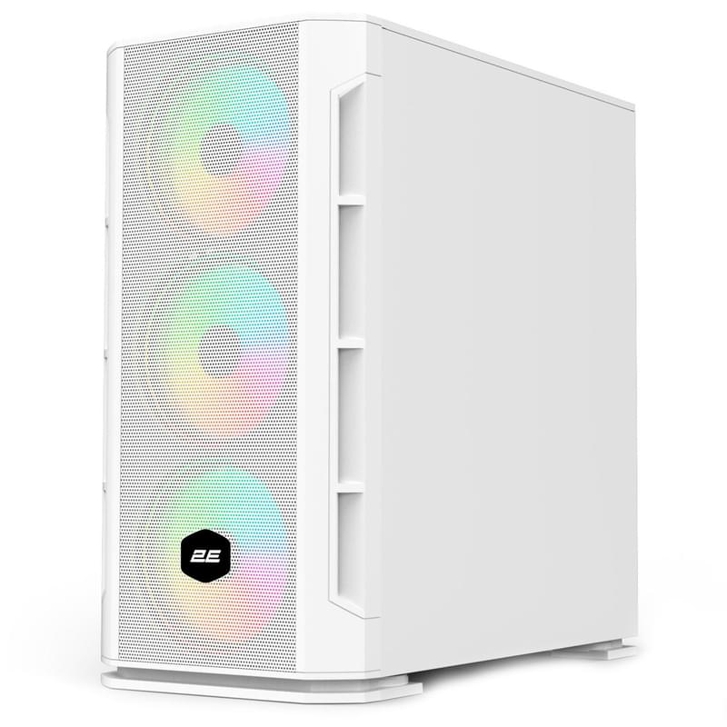 ПК корпус 2Е Gaming CALLEO White MiniTower, window, White ATX (2E-GB700W) - фото #2, Technodom.kz
