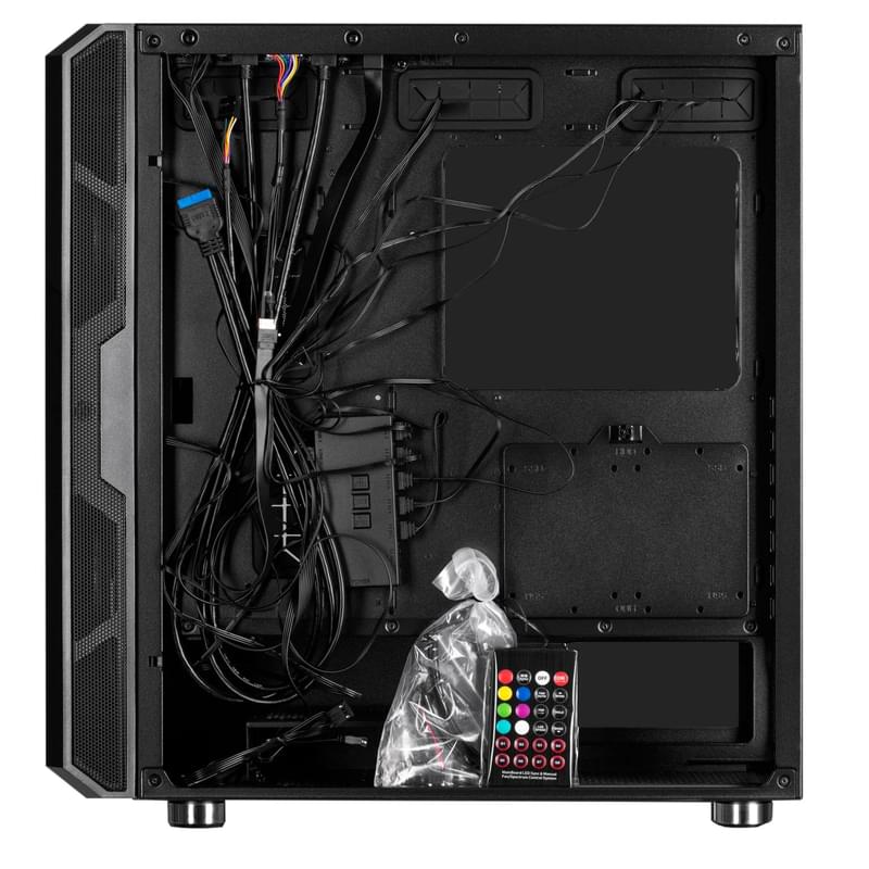 ПК корпус 2E Gaming CONTEGO NEO LargeMidTower, window, Black EATX (2E-GW05) - фото #2, Technodom.kz