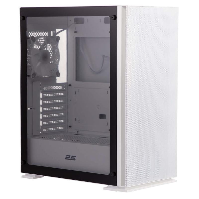 ПК корпус 2Е Gaming VIRTUS NEO White MidTower, window, White ATX (2E-G3301NW) - фото #0, Technodom.kz