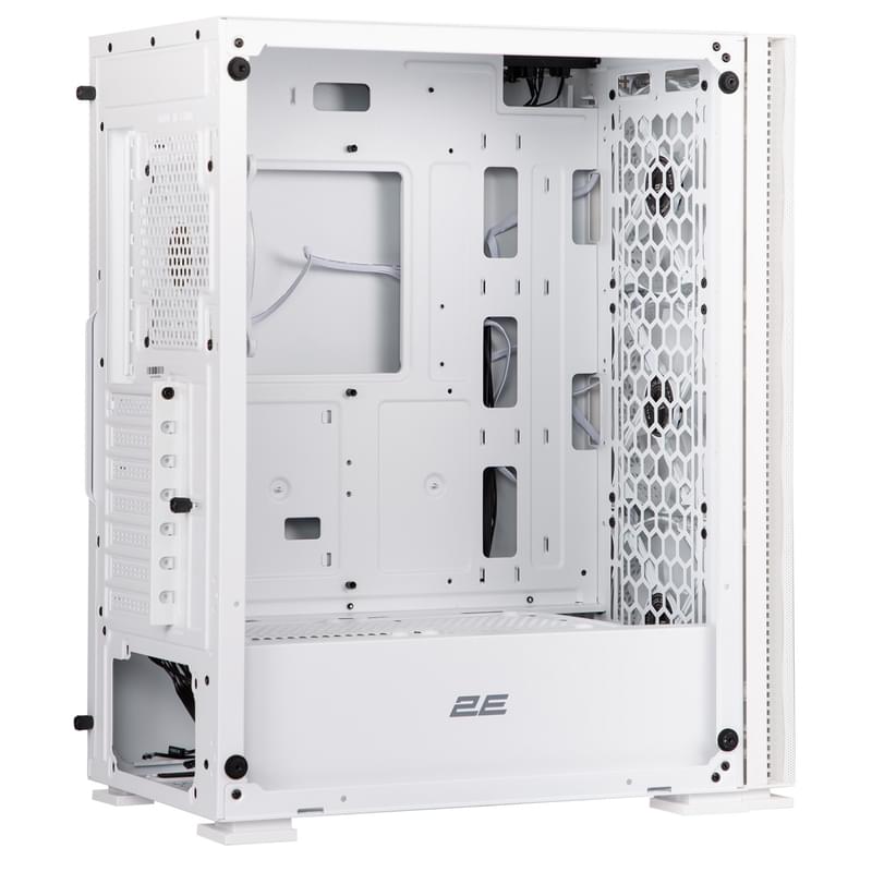 ПК корпус 2Е Gaming VIRTUS NEO White MidTower, window, White ATX (2E-G3301NW) - фото #6, Technodom.kz