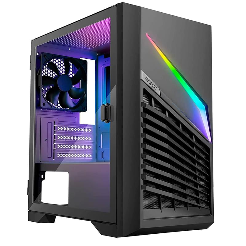 ПК корпус Antec DP31 Dark Phantom MiniTower, window, Black mATX (DP31) - фото #0, Technodom.kz