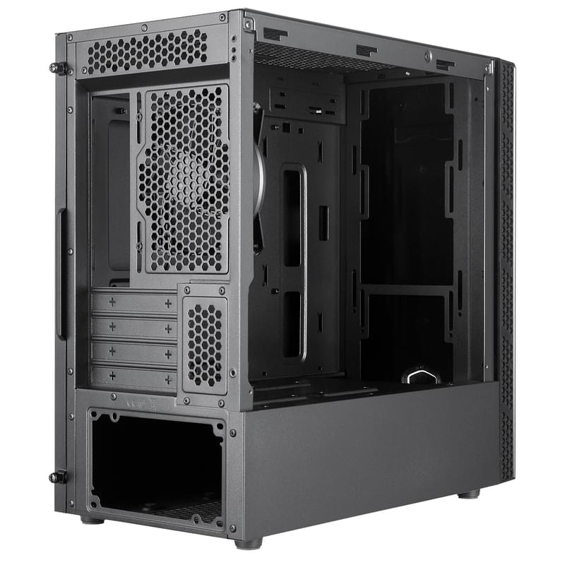 ПК корпус CoolerMaster MasterBox MB400L MiniTower, window, Black ATX (MCB-B400L-KGNN-S00) - фото #3, Technodom.kz