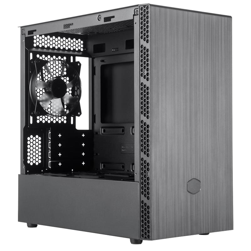 ПК корпус CoolerMaster MasterBox MB400L MiniTower, window, Black ATX (MCB-B400L-KGNN-S00) - фото #1, Technodom.kz