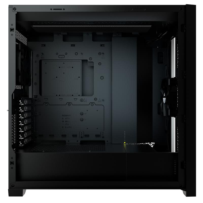 ПК корпус Corsair 5000D AIRFLOW MidTower, window, Black EATX (CC-9011210-WW) - фото #3, Technodom.kz