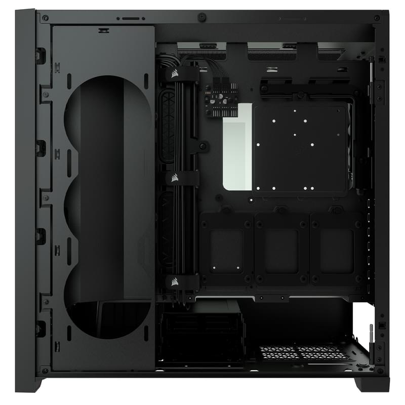 ПК корпус Corsair 5000D AIRFLOW MidTower, window, Black EATX (CC-9011210-WW) - фото #4, Technodom.kz