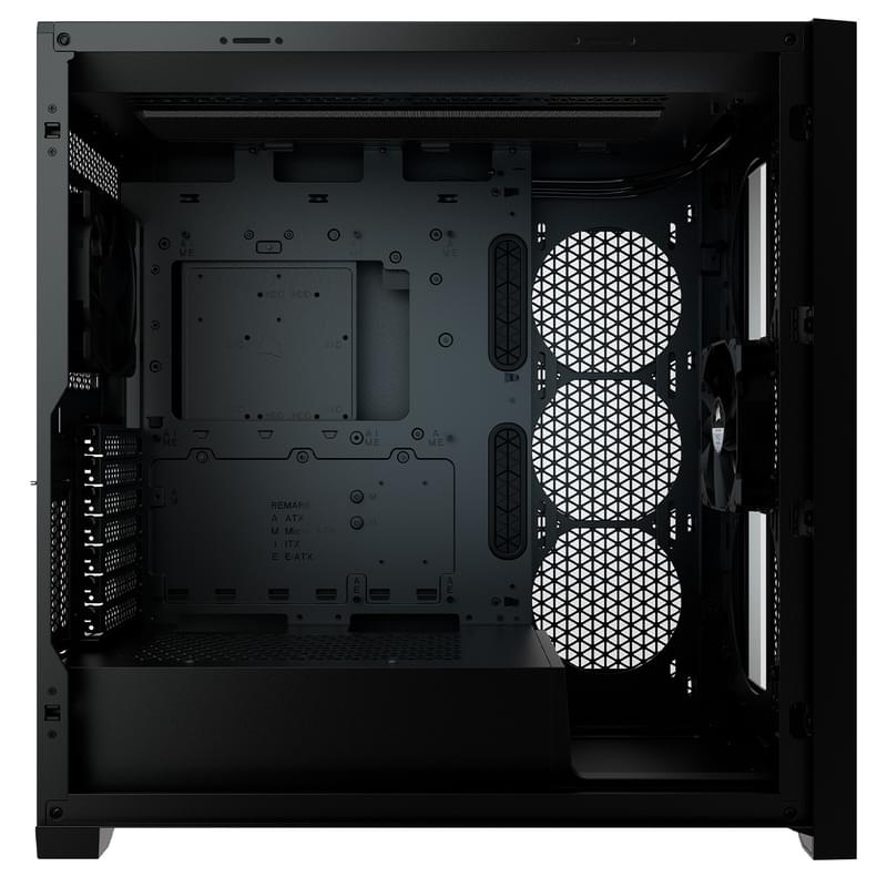 ПК корпус Corsair 5000D AIRFLOW MidTower, window, Black EATX (CC-9011210-WW) - фото #7, Technodom.kz