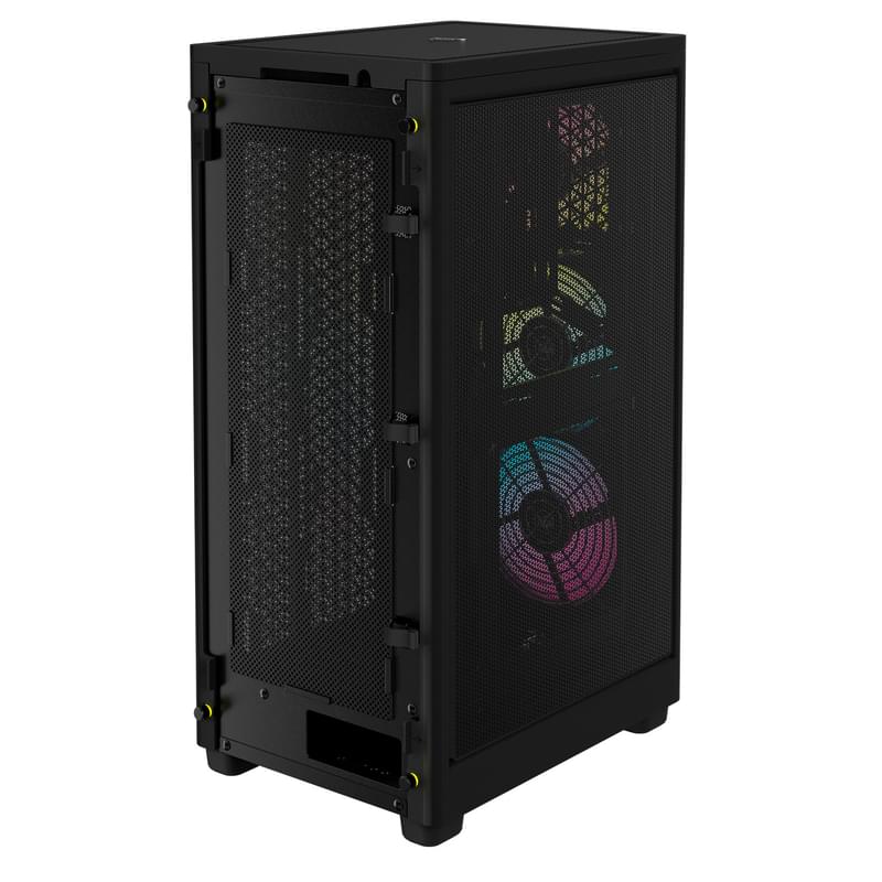 ПК корпус Corsair iCUE 2000D RGB AIRFLOW MiniTower, Black m-ITX (CC-9011246-WW) - фото #3, Technodom.kz