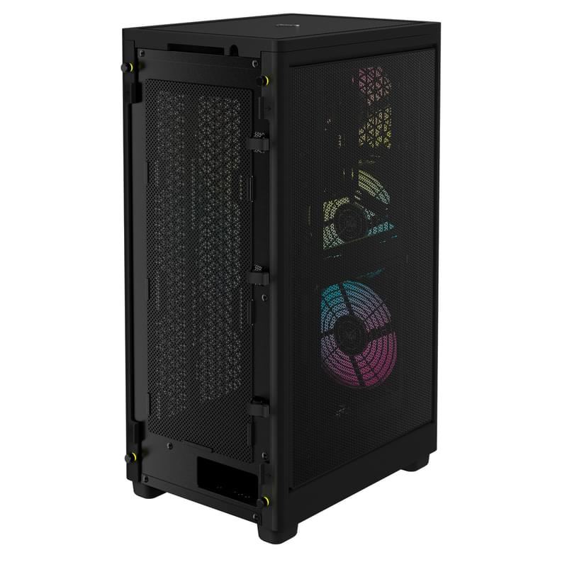 ПК корпус Corsair iCUE 2000D RGB AIRFLOW MiniTower, Black m-ITX (CC-9011246-WW) - фото #3, Technodom.kz