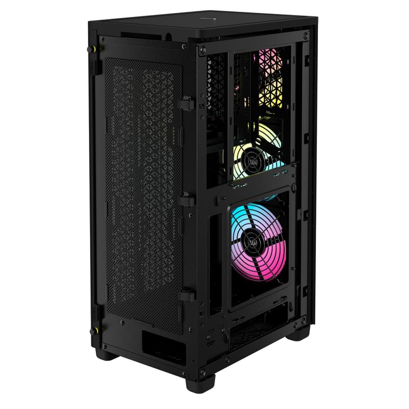 ПК корпус Corsair iCUE 2000D RGB AIRFLOW MiniTower, Black m-ITX (CC-9011246-WW) - фото #7, Technodom.kz
