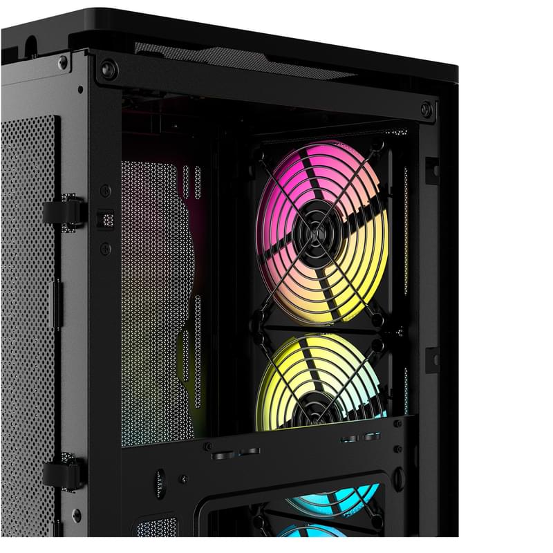 ПК корпус Corsair iCUE 2000D RGB AIRFLOW MiniTower, Black m-ITX (CC-9011246-WW) - фото #10, Technodom.kz