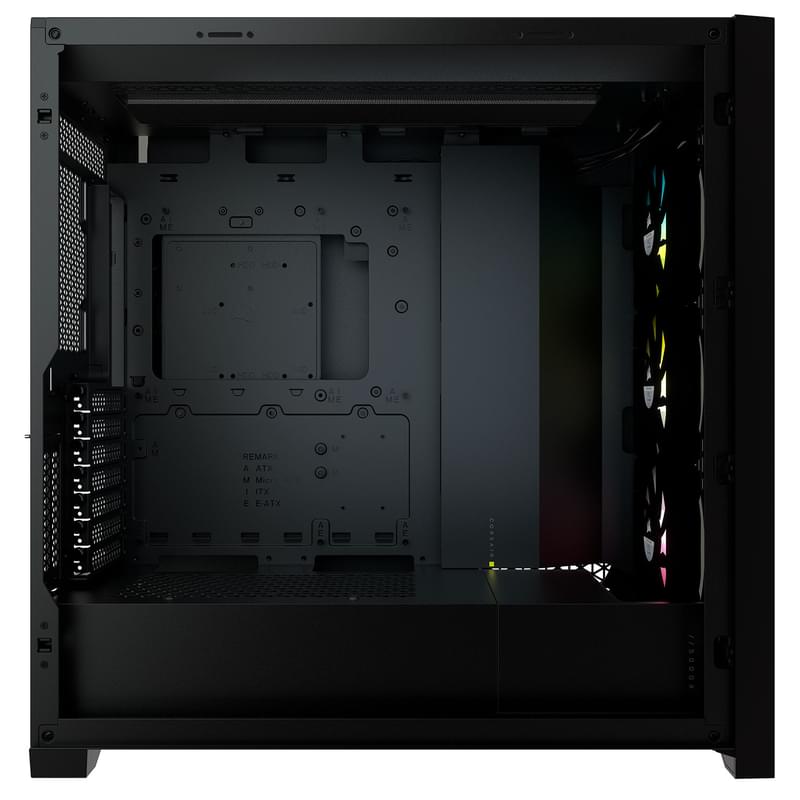 ПК корпус Corsair iCUE 5000X RGB MidTower, window, Black EATX (CC-9011212-WW) - фото #4, Technodom.kz