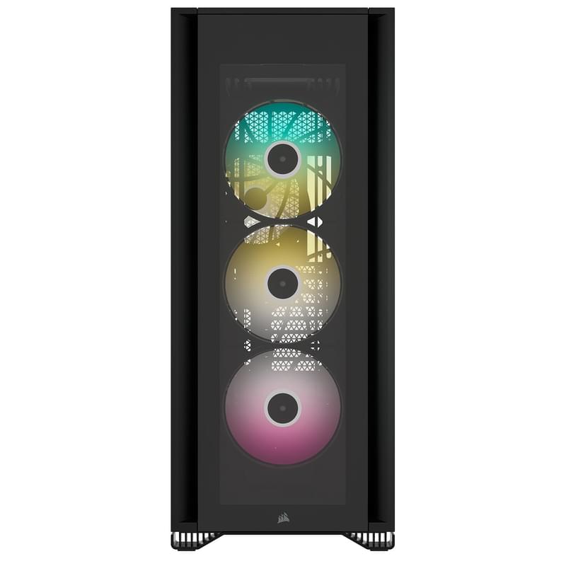 ПК корпус Corsair iCUE 7000X RGB FullTower, window, Black EATX (CC-9011226-WW) - фото #1, Technodom.kz