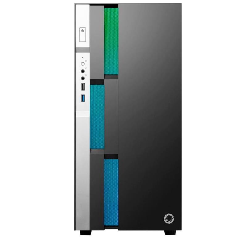ПК корпус GameMax Brufen C3 COC BW Mid-Tower, window, Black ATX - фото #1, Technodom.kz