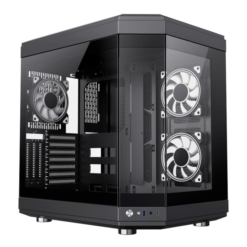 ПК корпус GameMax HYPE MidTower, window, Black ATX - фото #1, Technodom.kz