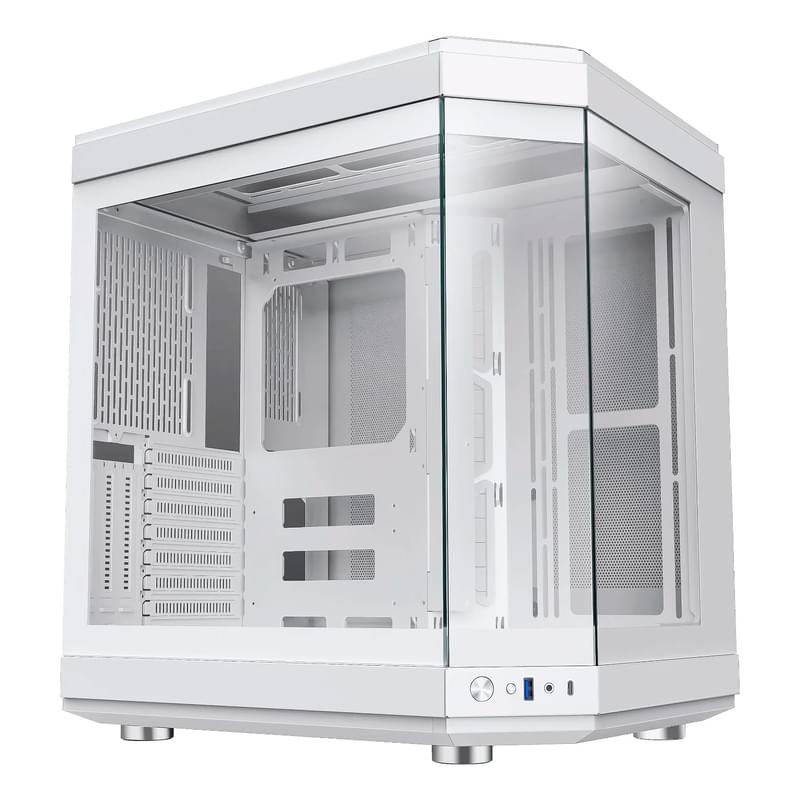 ПК корпус GameMax HYPE MidTower, window, White ATX - фото #6, Technodom.kz
