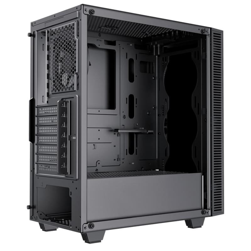 ПК корпус Gamemax Kreator MidiTower, window, Black ATX - фото #5, Technodom.kz