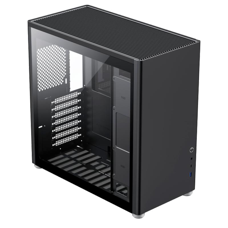 ПК корпус GameMax SPARK PRO BLACK Mid-Tower, window, Black ATX - фото #0, Technodom.kz