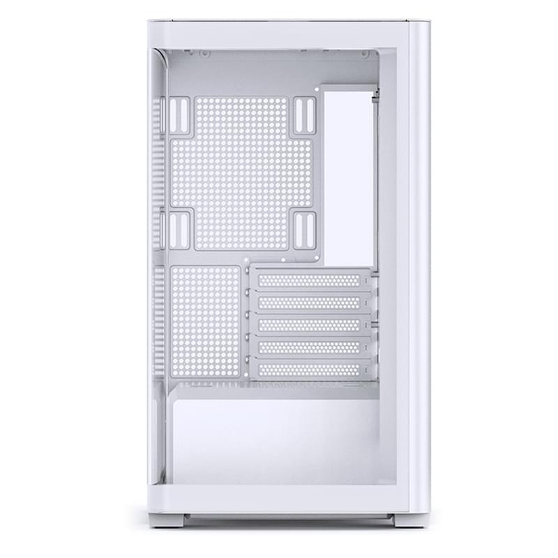 ПК корпус Jonsbo D300 MidTower, window, White mATX [D300 White] - фото #2, Technodom.kz