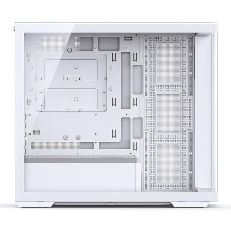 ПК корпус Jonsbo D300 MidTower, window, White mATX [D300 White] - фото #3, Technodom.kz