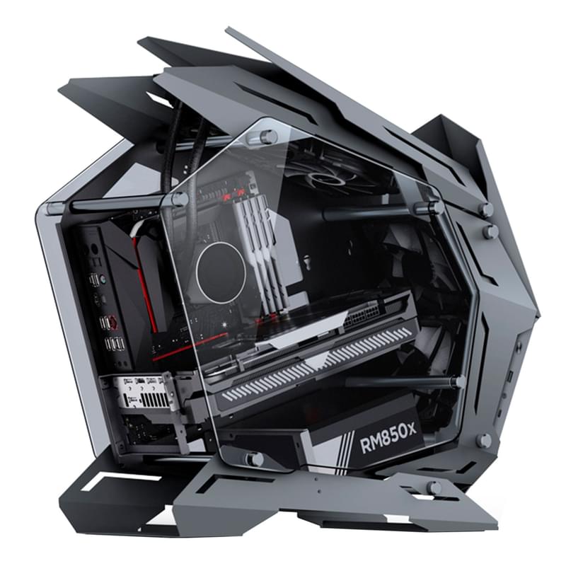 ПК корпус Jonsbo MOD-3 Mini MiniTower, window, Gray mATX (MOD-3 Mini Gray) - фото #9, Technodom.kz