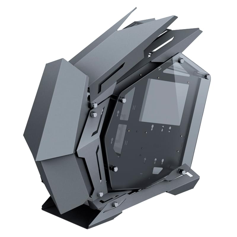 ПК корпус Jonsbo MOD-3 Mini MiniTower, window, Gray mATX (MOD-3 Mini Gray) - фото #8, Technodom.kz
