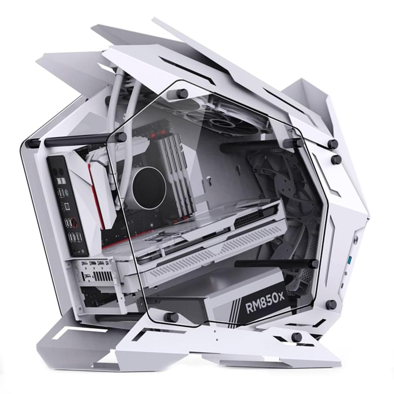 ПК корпус Jonsbo MOD-3 Mini MiniTower, window, White mATX (MOD-3 Mini White) - фото #11, Technodom.kz