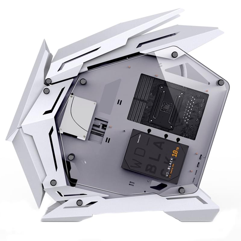 ПК корпус Jonsbo MOD-3 Mini MiniTower, window, White mATX (MOD-3 Mini White) - фото #7, Technodom.kz