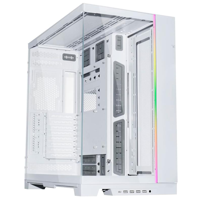 ПК корпус Lian Li O11 Dynamic EVO XL FullTower, window, White EATX (G99.O11DEW.00) - фото #0, Technodom.kz