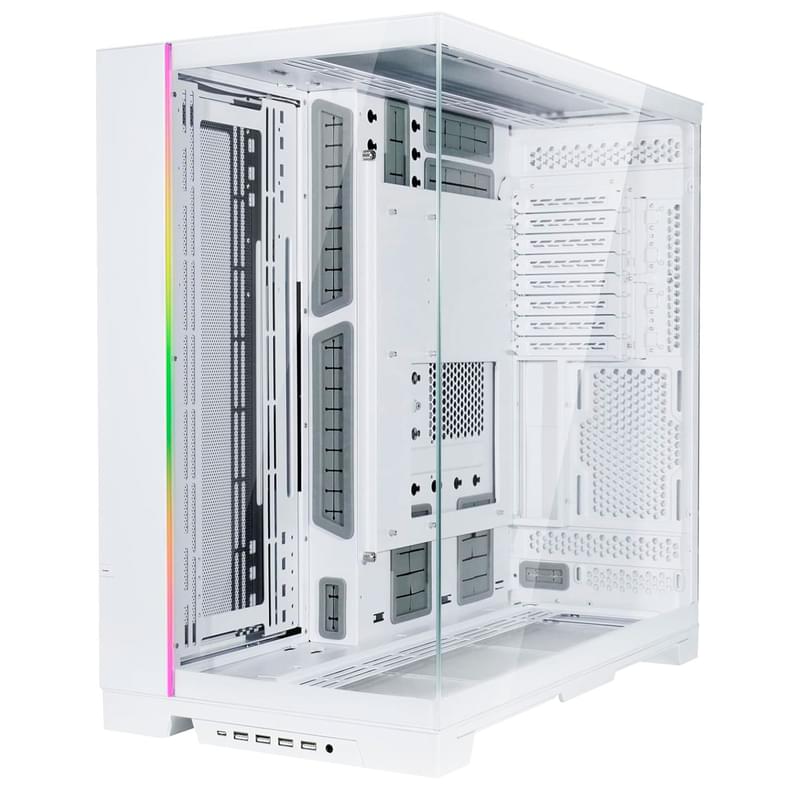 ПК корпус Lian Li O11 Dynamic EVO XL FullTower, window, White EATX (G99.O11DEW.00) - фото #1, Technodom.kz
